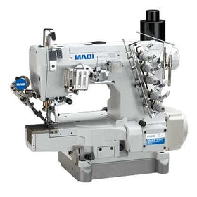 Masina de cusut automata cu acoperire inferioara si superioara(uberdeck) cu brat cilindric MAQI LS 32026P-01CB/UT