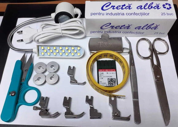 Pachetul Croitorasului - Clestisor CADOU! Masini de cusut industriale - A EOL SRL