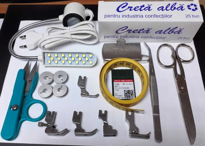Pachetul Croitorasului - Clestisor CADOU! Masini de cusut industriale - A EOL SRL