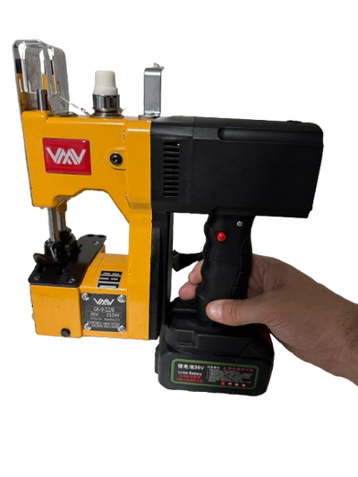 Masina de cusut saci portabila GK-9-12/B cu acumulator