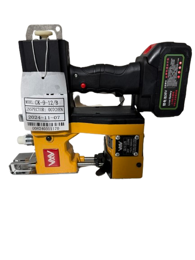 Masina de cusut saci portabila GK-9-12/B cu acumulator - 0